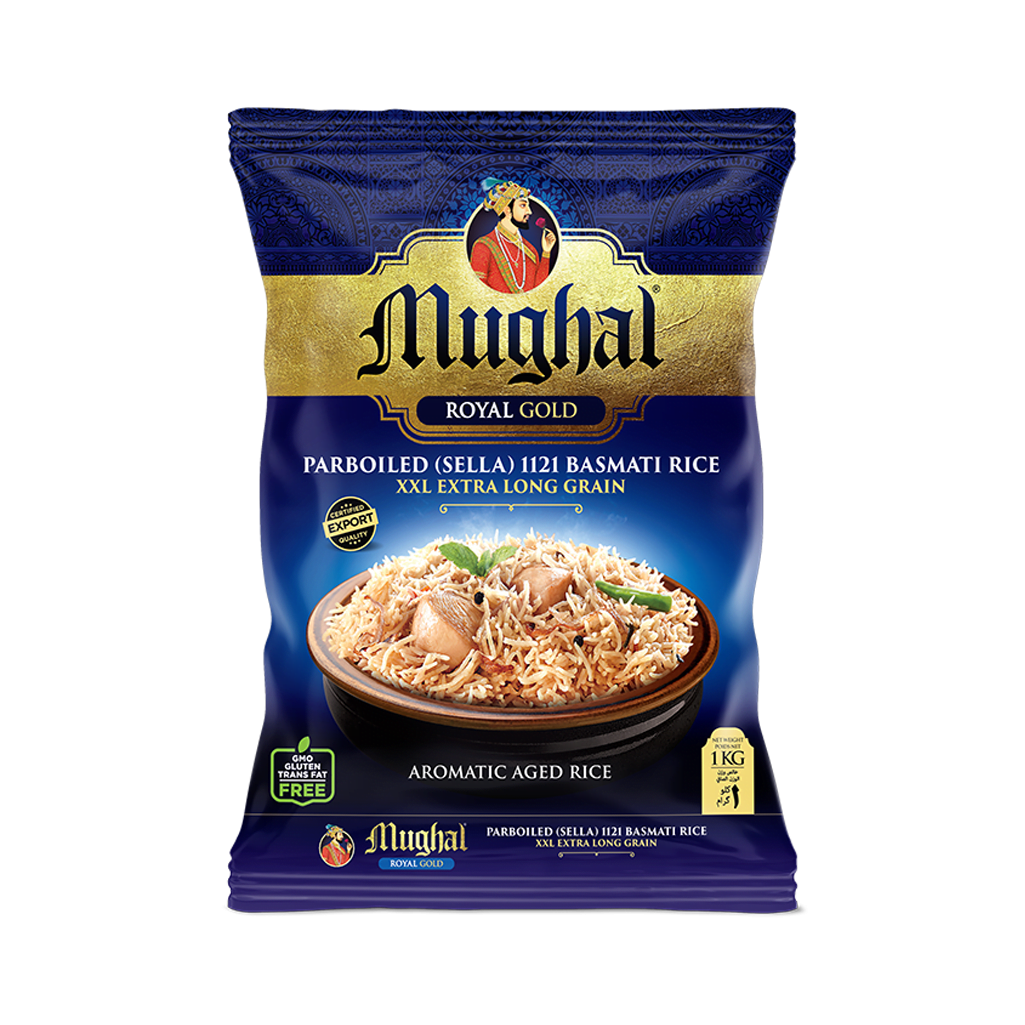 Royal Gold — Parboiled (Sella) 1121 Basmati Rice