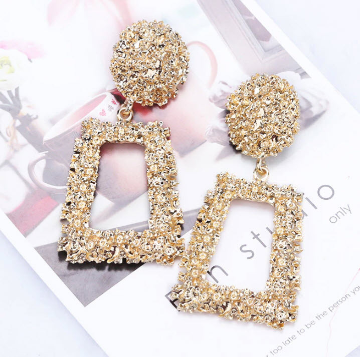 Drop Earrings for girls Circle